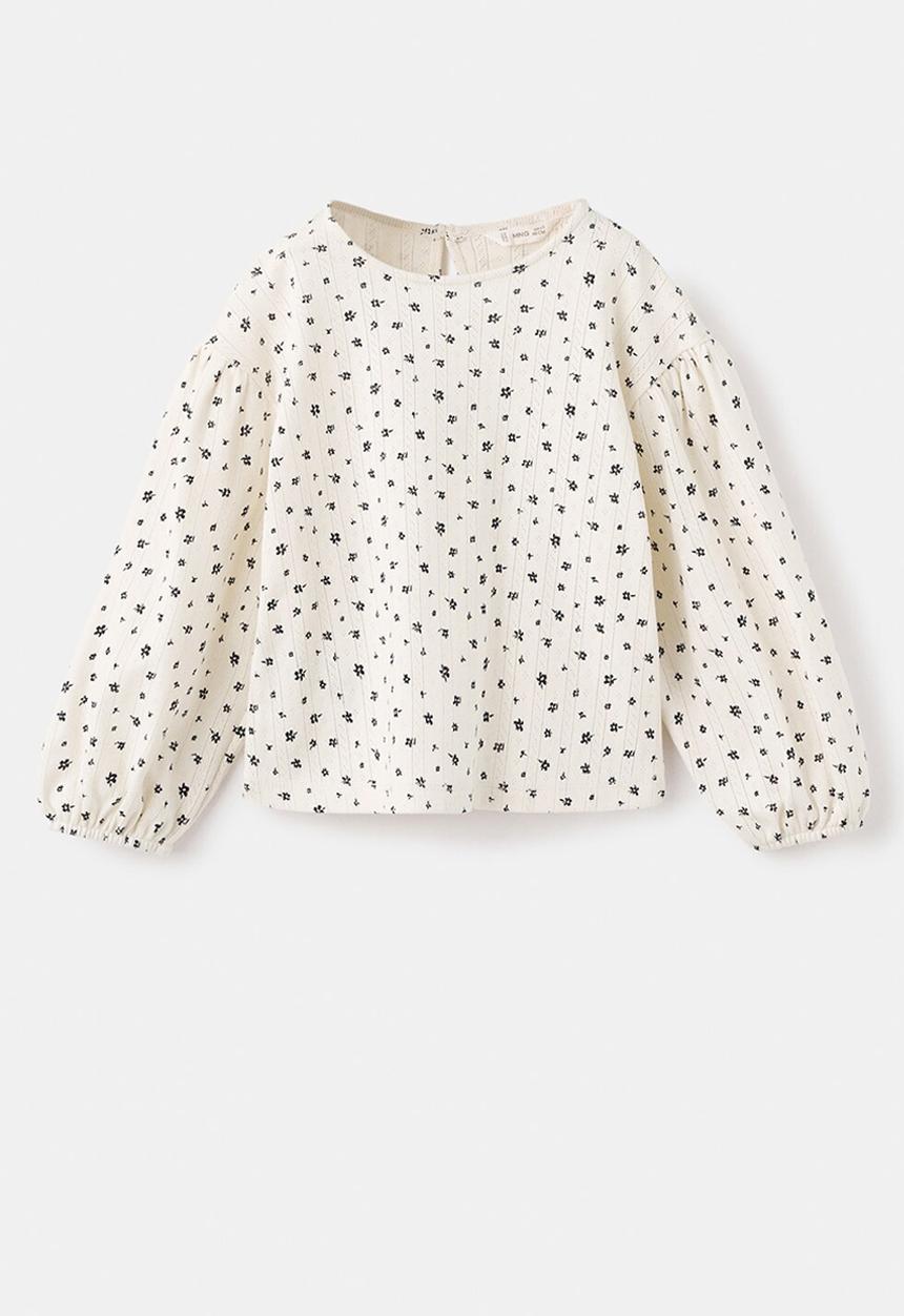 MANGO - T-shirt blusi - natural