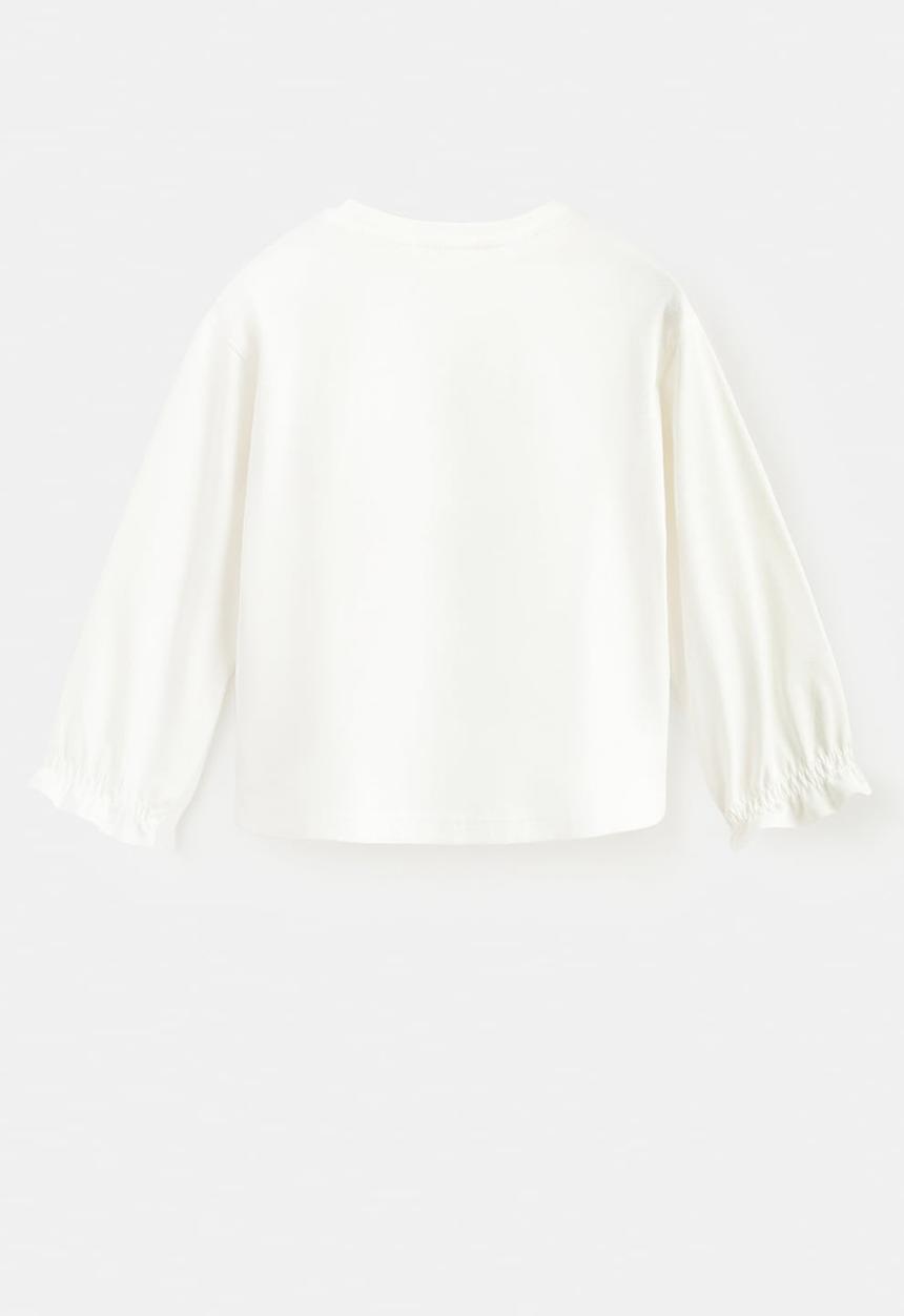 MANGO - Printed t-shirt - WHITE