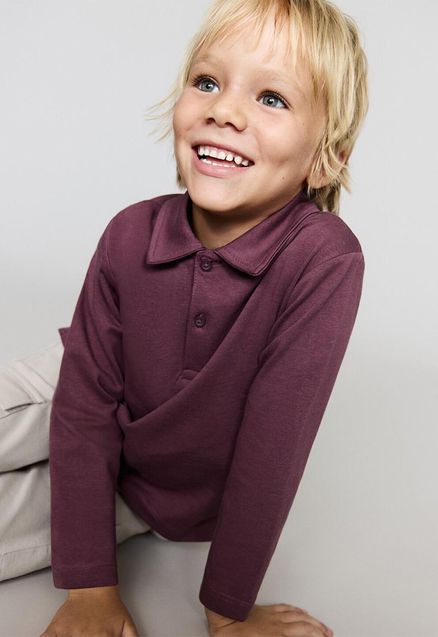 MANGO - Poloshirt bosco - light/pastel pink