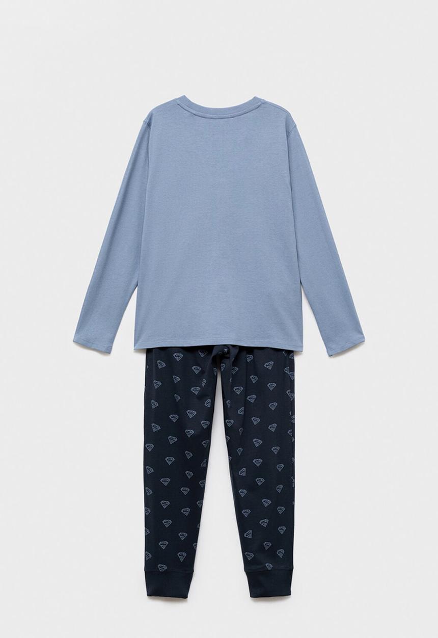 MANGO - Pyjama superman - medium blue