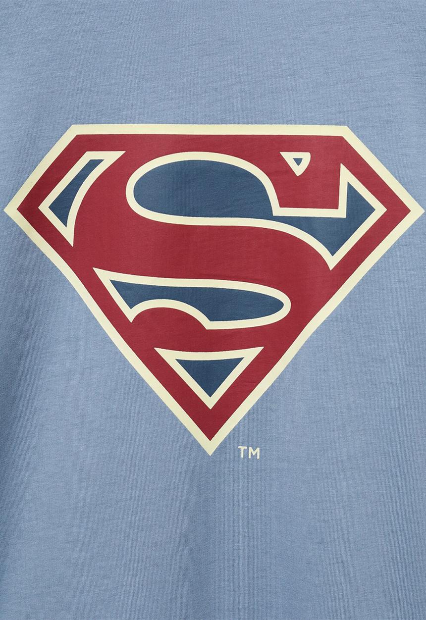 MANGO - Pyjama superman - medium blue