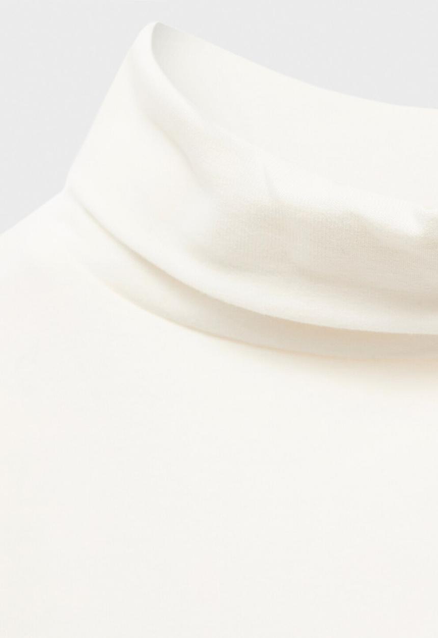 MANGO - T-shirt turbob - natural