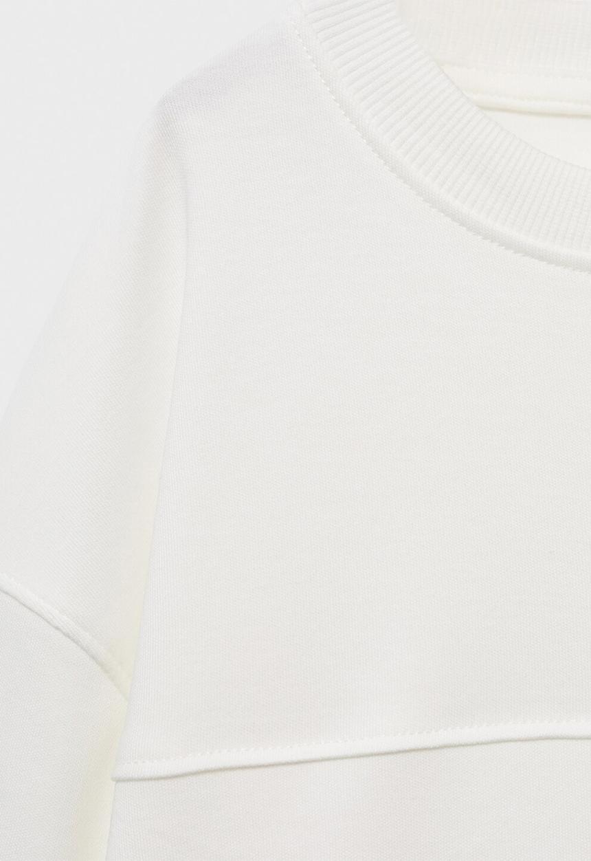 MANGO - T-shirt nubasic - natural
