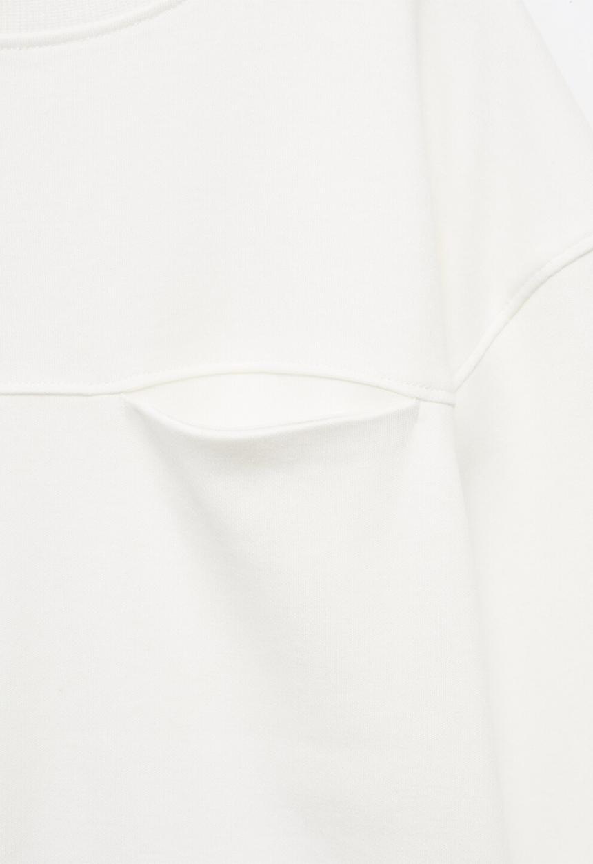 MANGO - T-shirt nubasic - natural