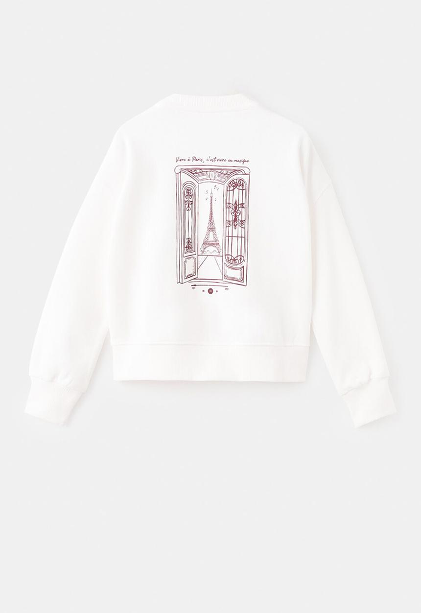 MANGO - Sweatshirt VIVRE - Natural