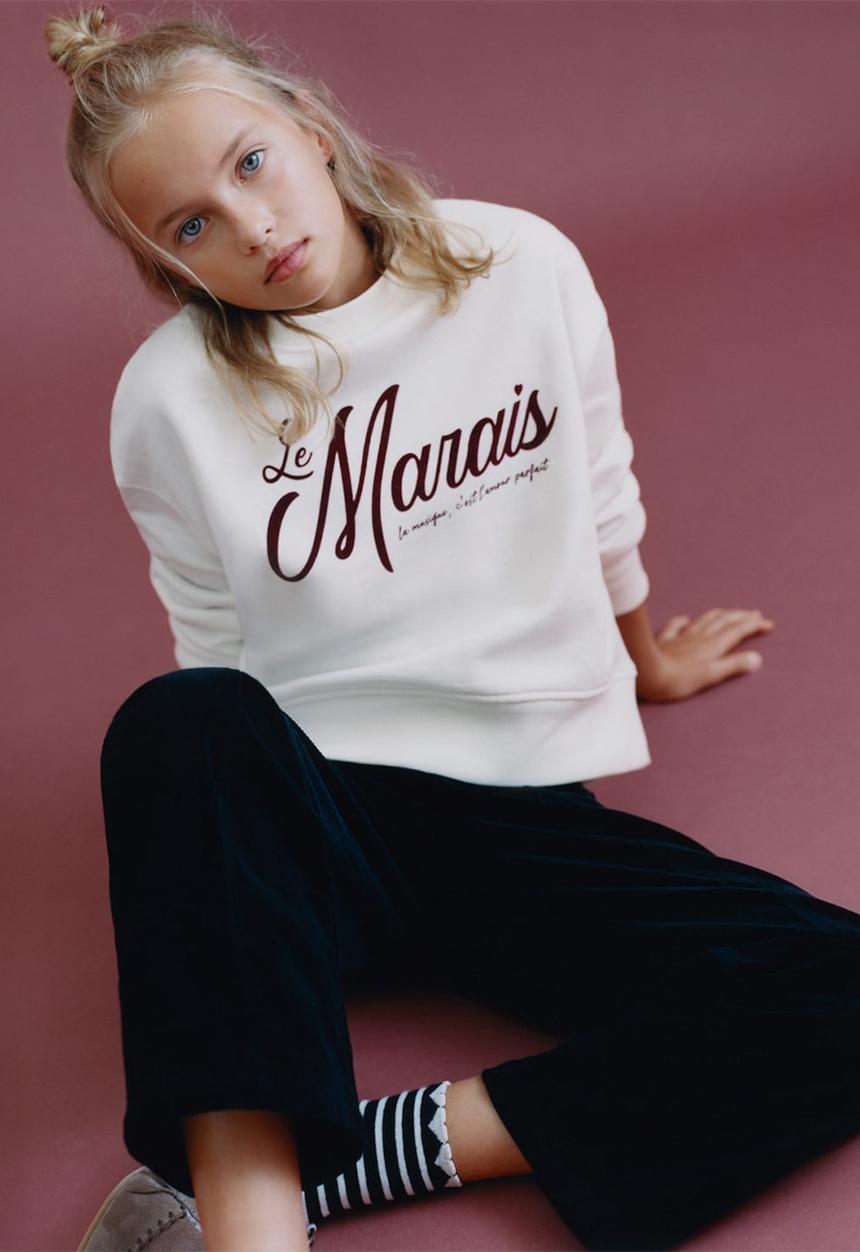 MANGO - Sweatshirt VIVRE - Natural