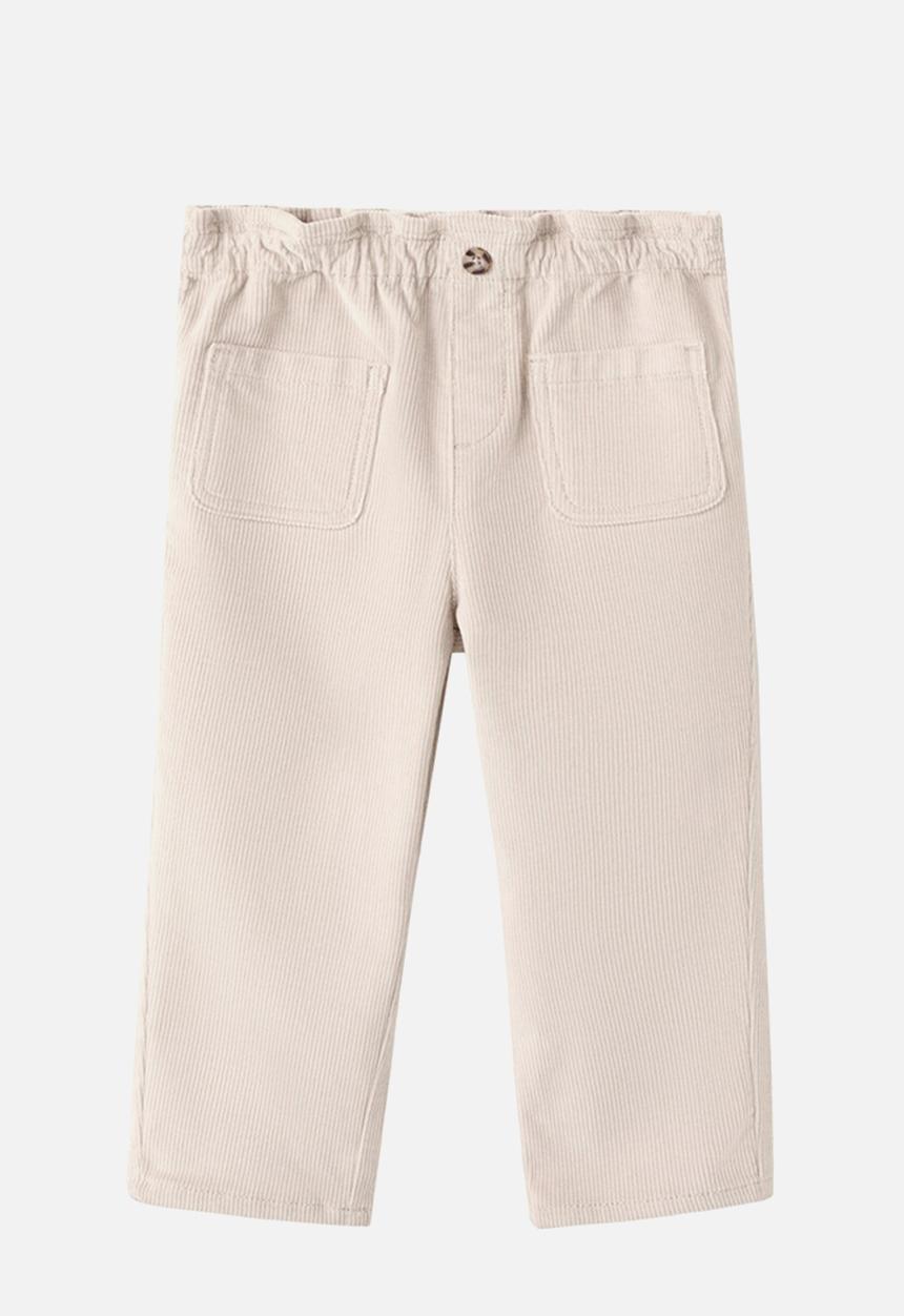 MANGO - Corduroy trousers - beige
