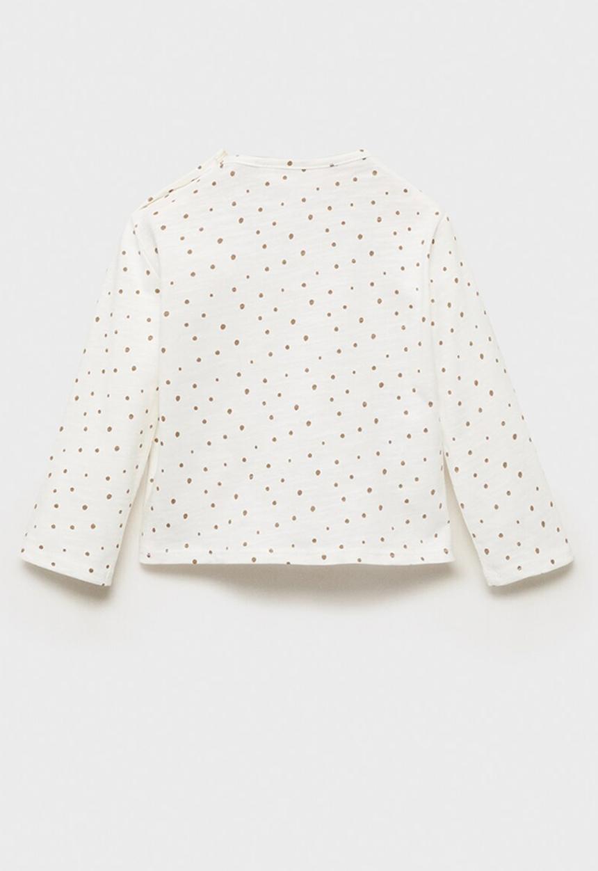 MANGO - T-shirt cheetah - natural