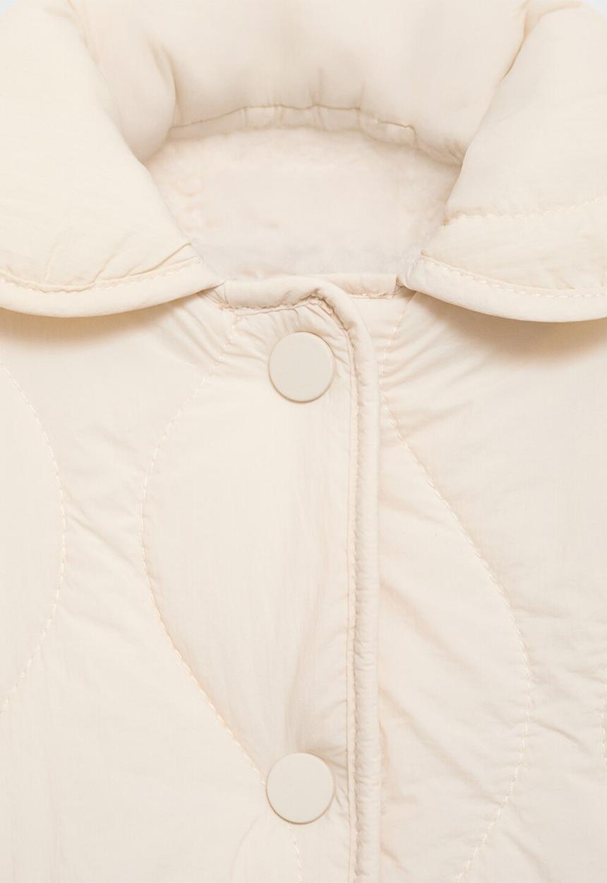 MANGO - Puffer coat husky1 - light beige