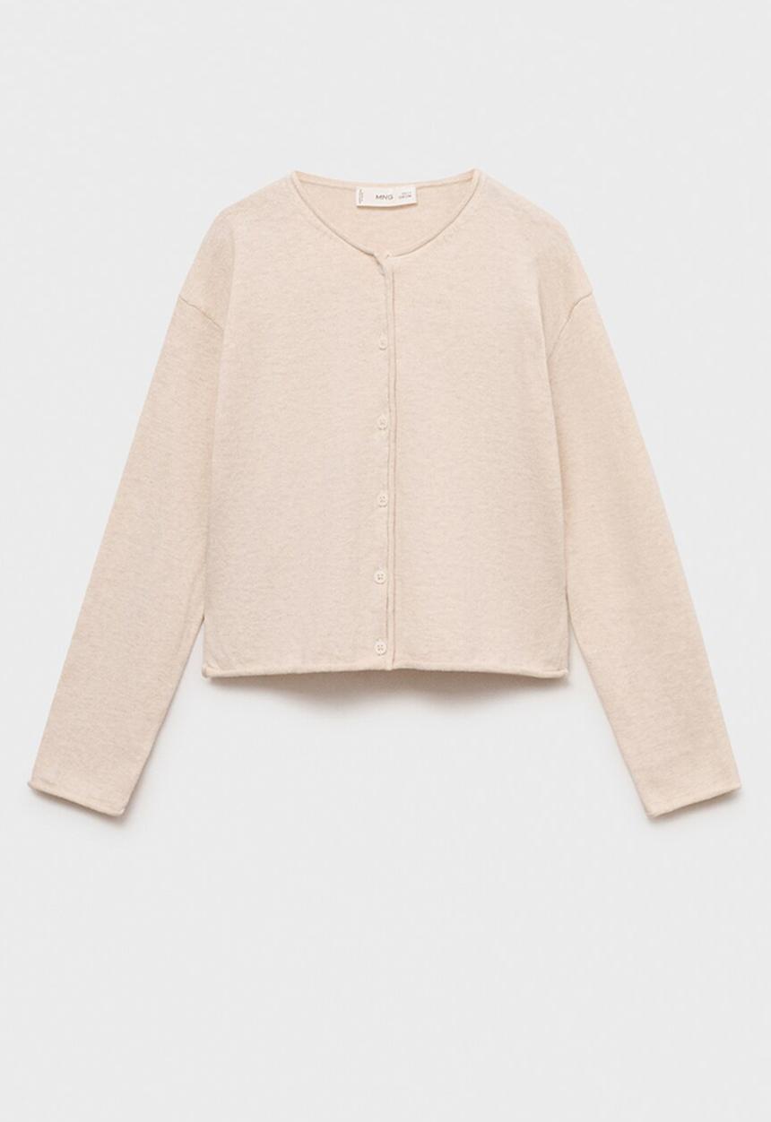 MANGO - Cardigan emma - light beige