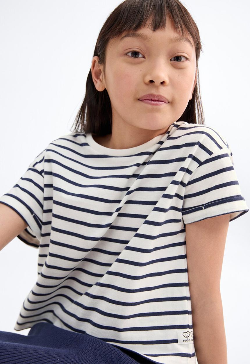 MANGO - T-shirt rita - natural
