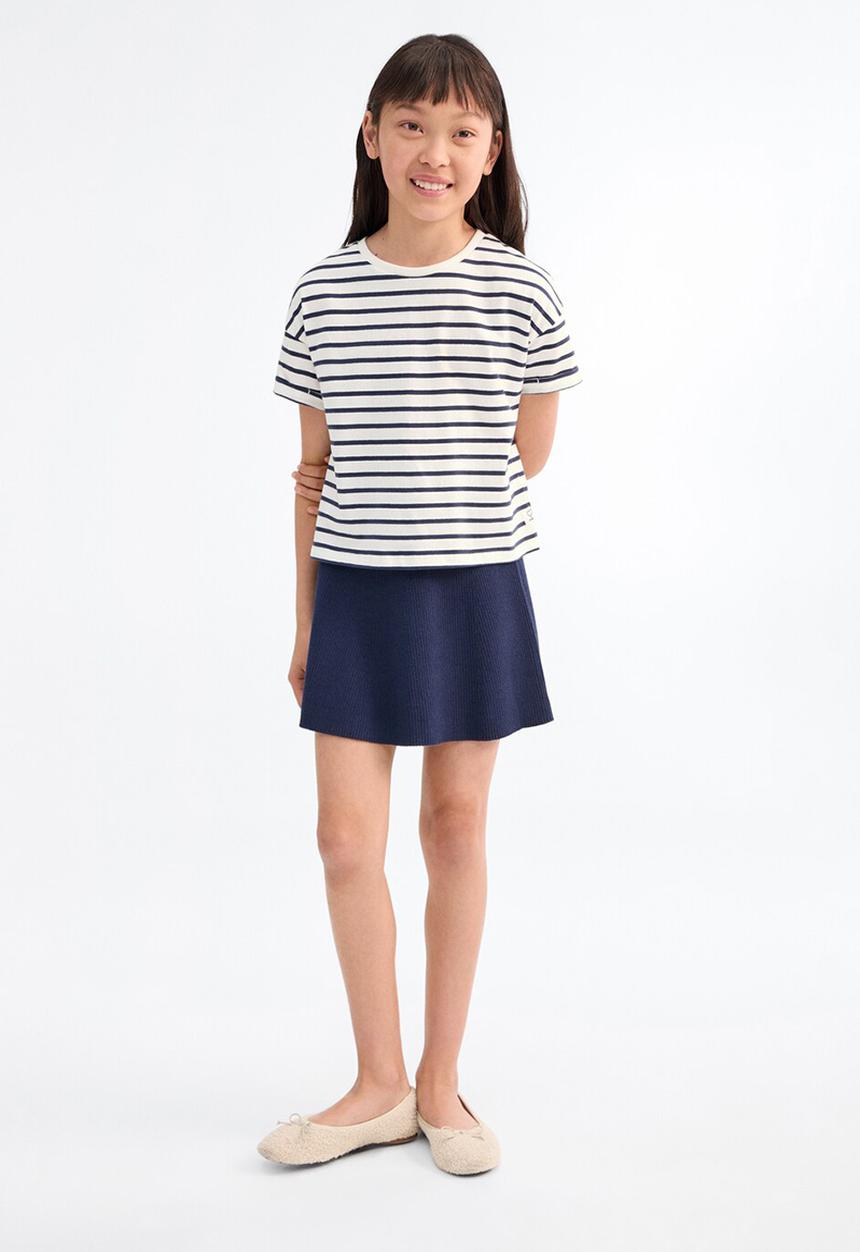 MANGO - T-shirt rita - natural