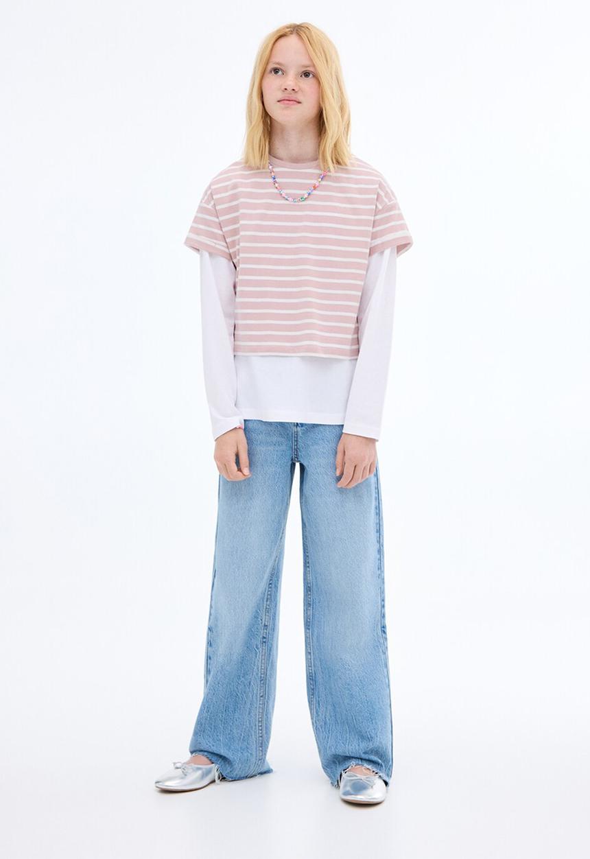 MANGO - T-shirt rita - pink
