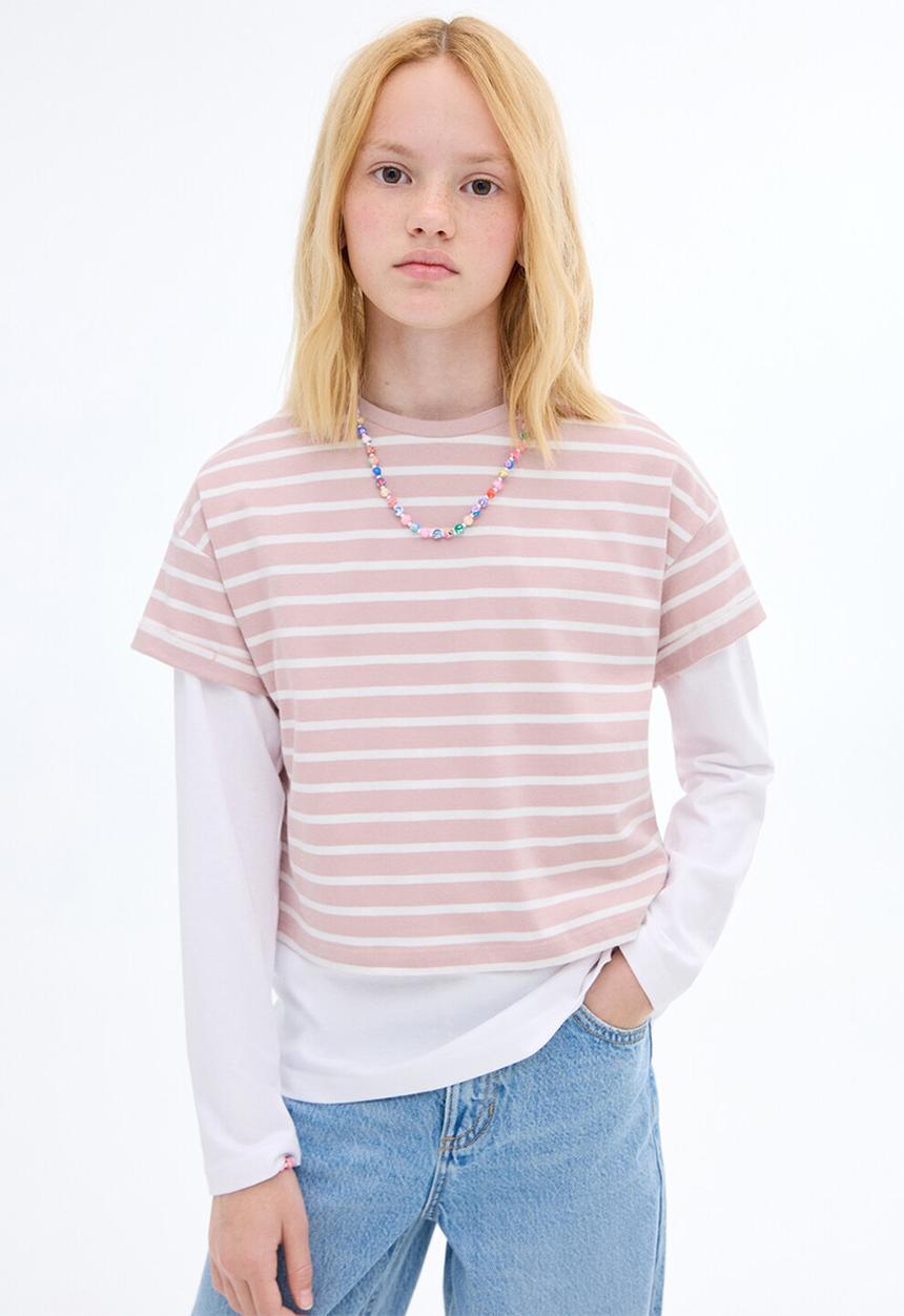 MANGO - T-shirt rita - pink