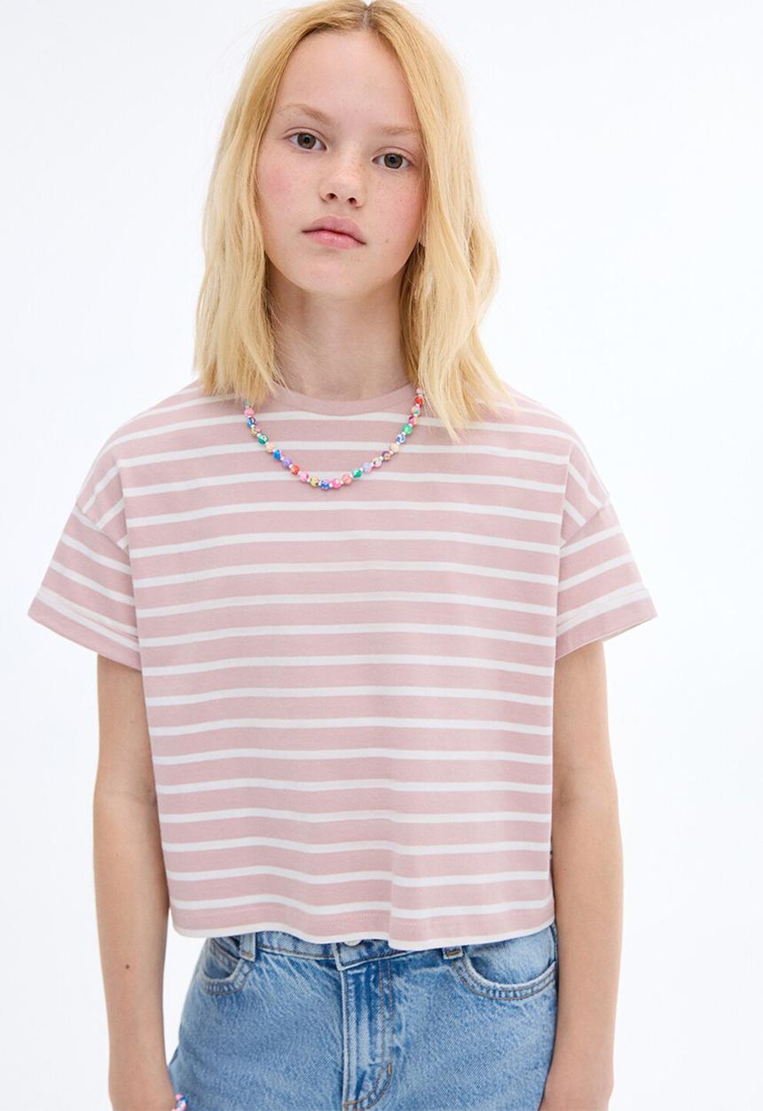 MANGO - T-shirt rita - pink