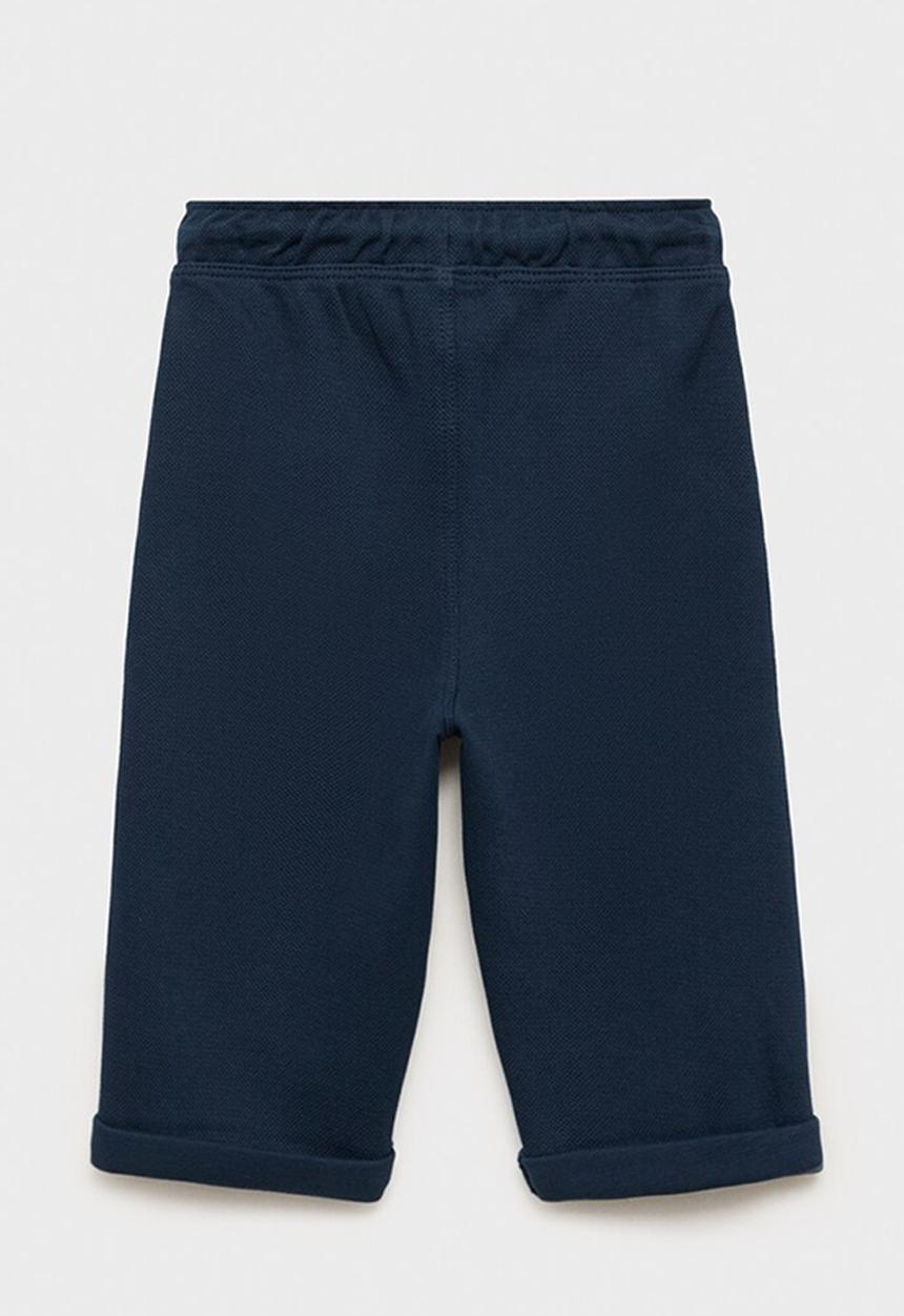 MANGO - Trousers breeze - navy