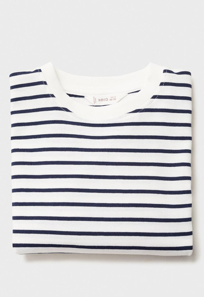 MANGO - T-shirt ponb - natural