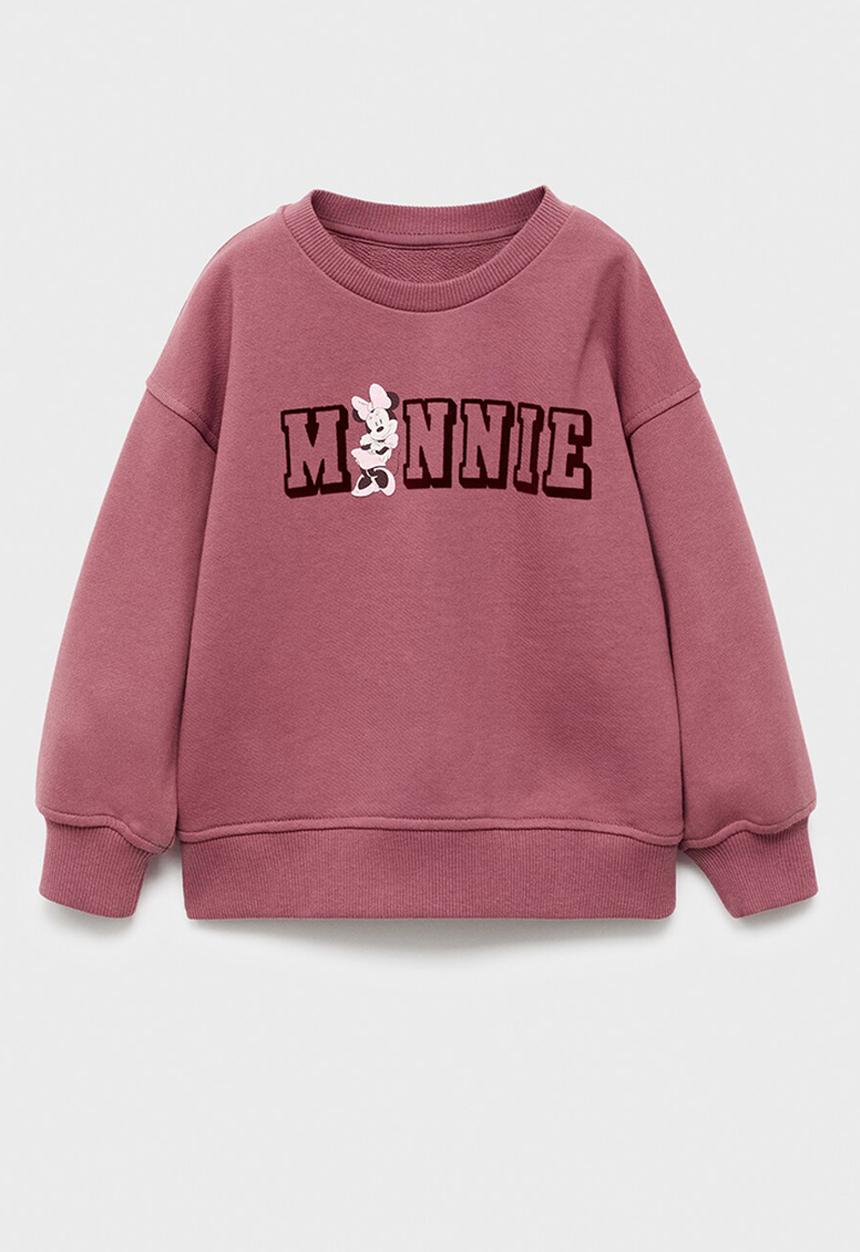 MANGO - Sweatshirt mminnie - dark red