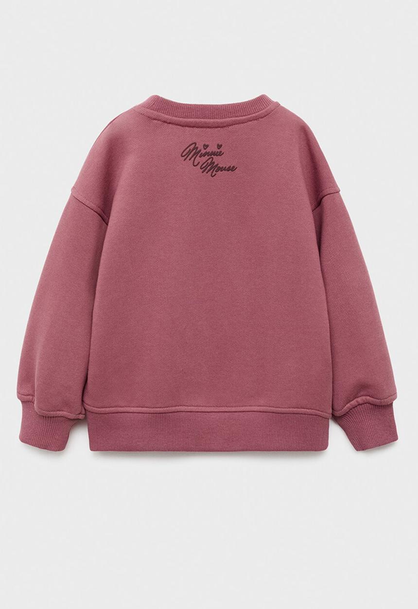 MANGO - Sweatshirt mminnie - dark red