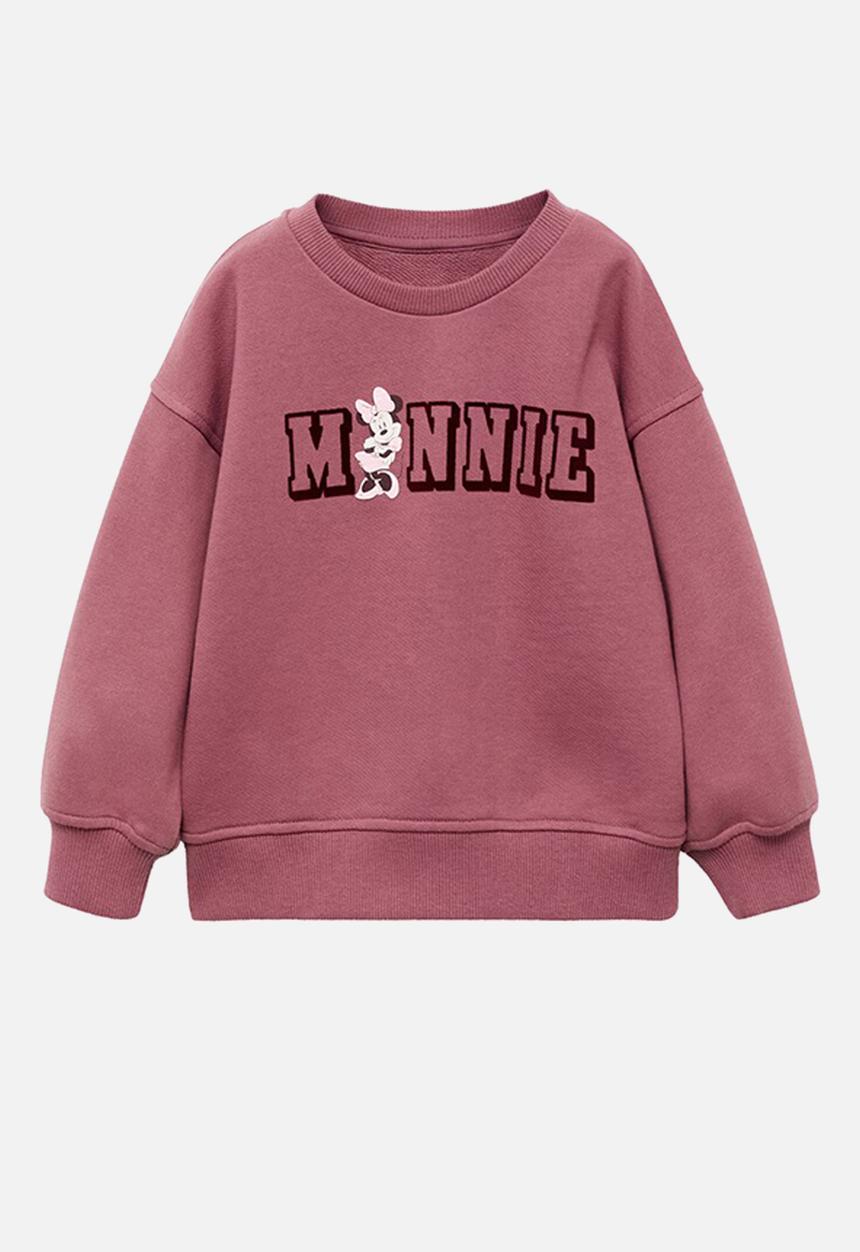 MANGO - Sweatshirt mminnie - dark red