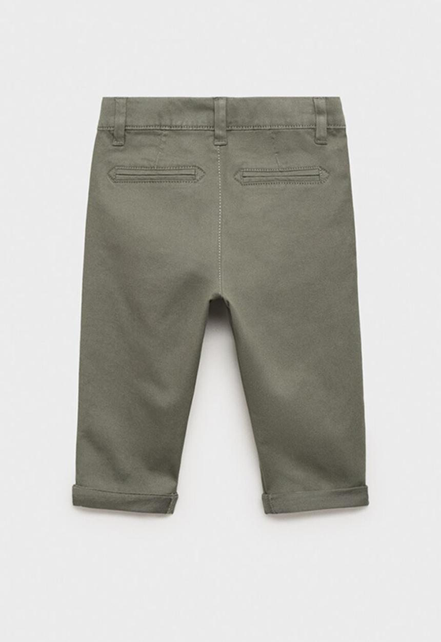 MANGO - Trousers chino - khaki