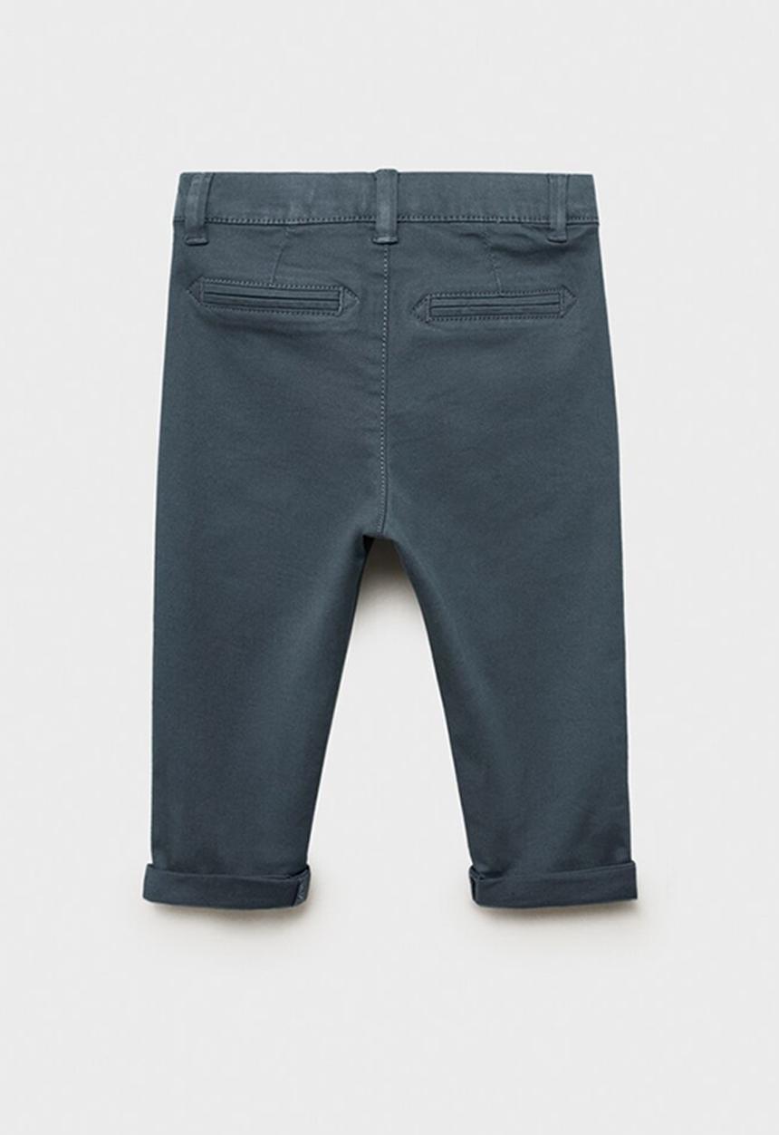 MANGO - Trousers chino - medium blue