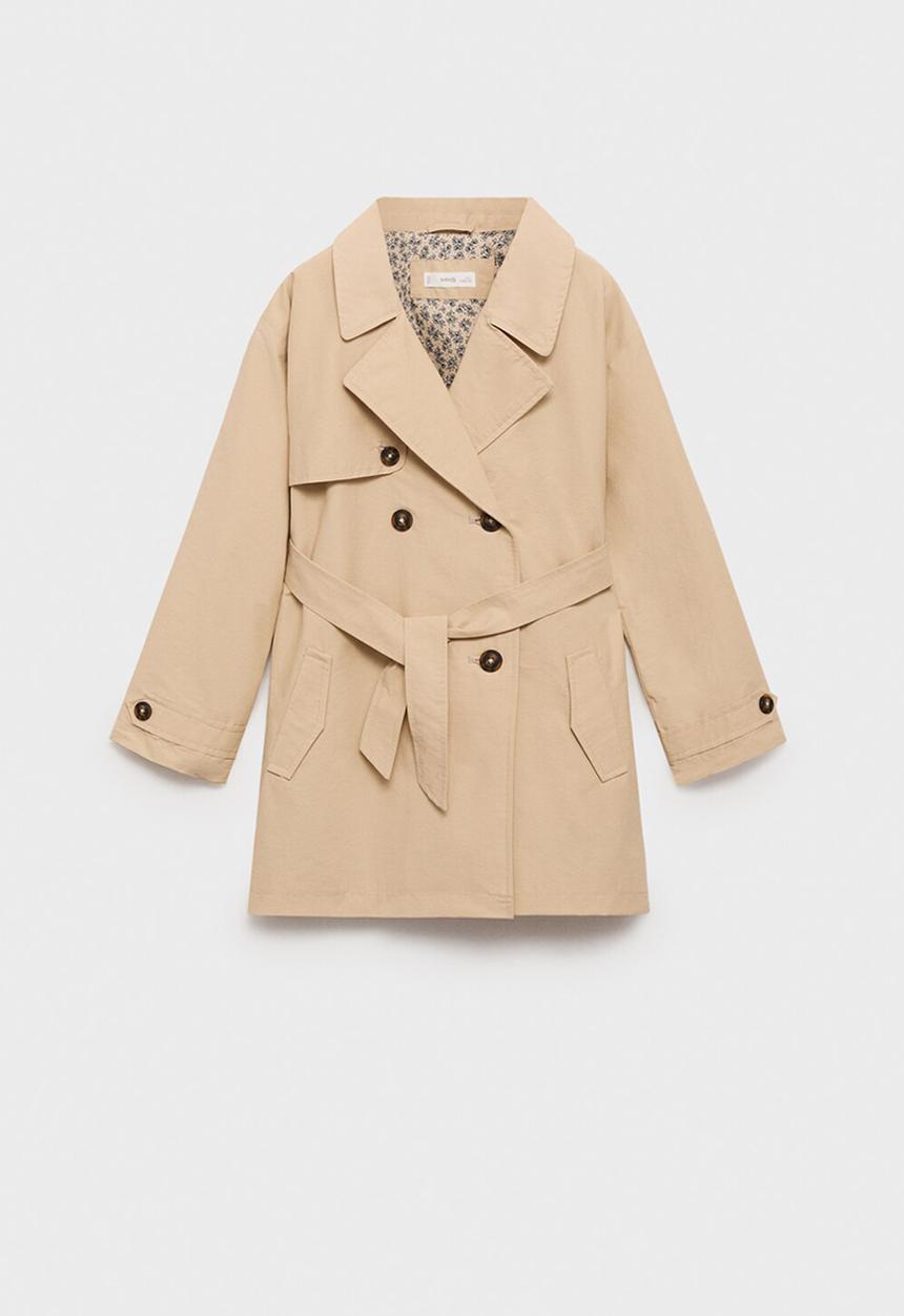 MANGO - Trenchcoat gina - light/pastel gray