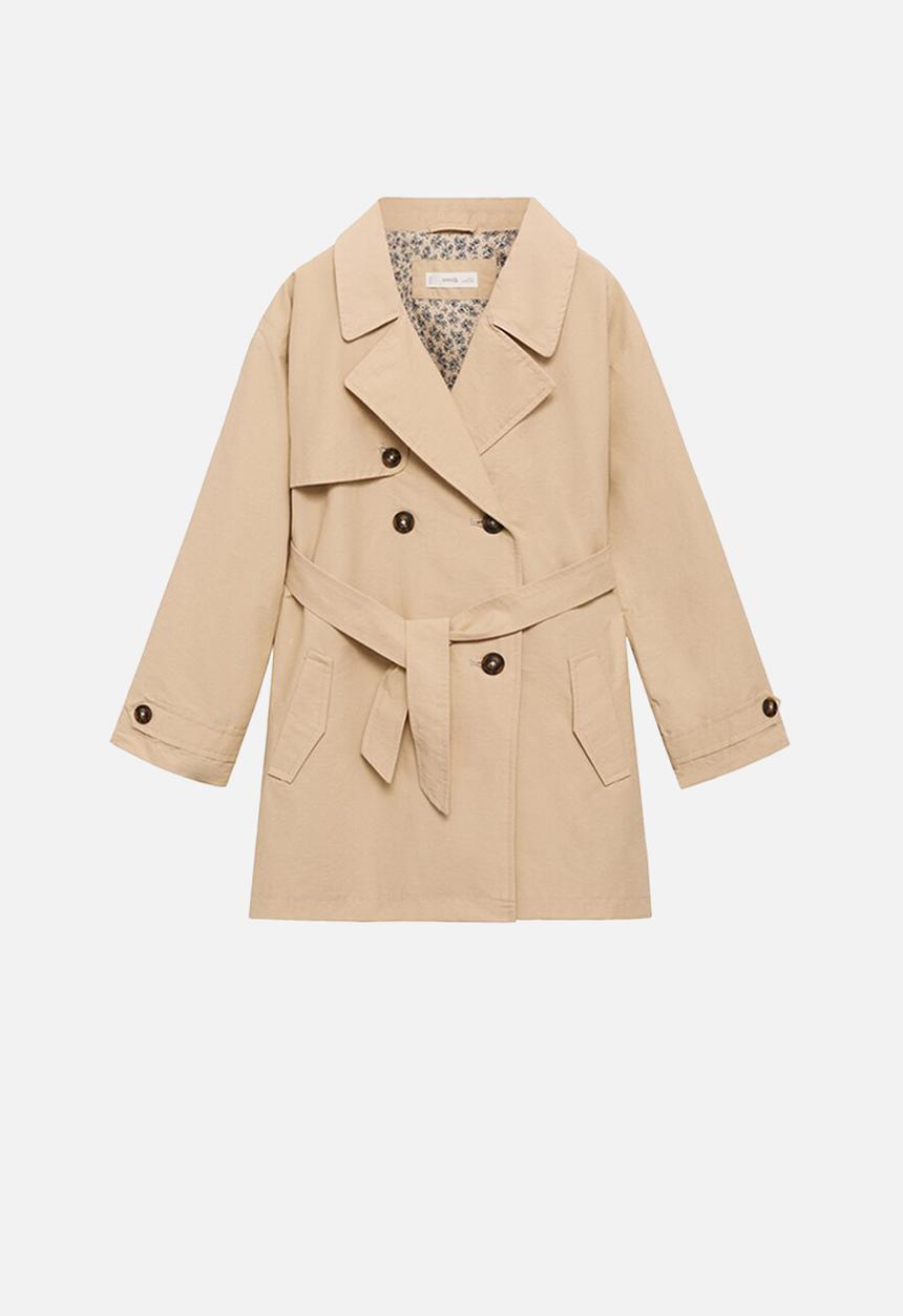 MANGO - Trenchcoat gina - light/pastel gray