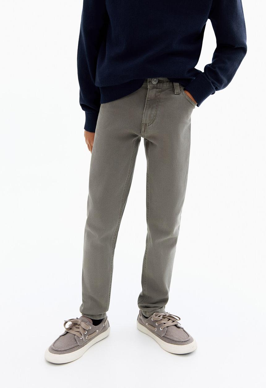 MANGO - Trousers peru - khaki