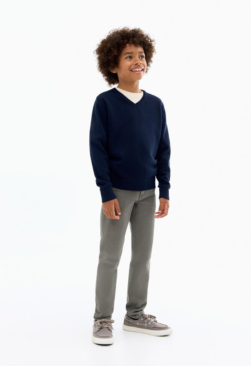 MANGO - Trousers peru - khaki