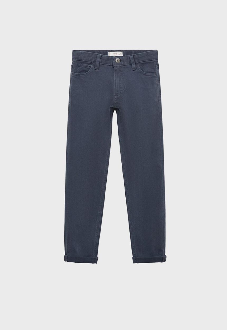 MANGO - Trousers peru - navy