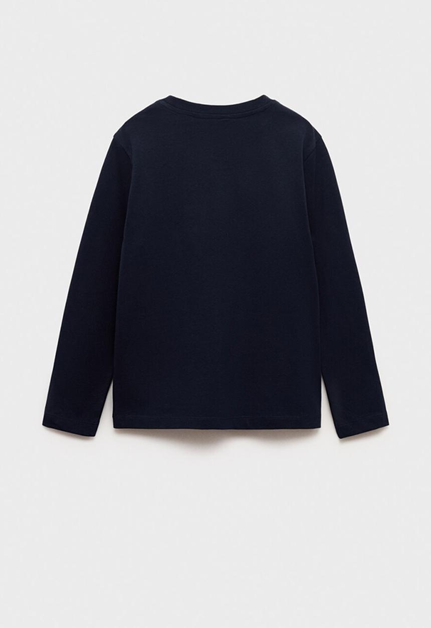 MANGO - T-shirt basica1 - navy