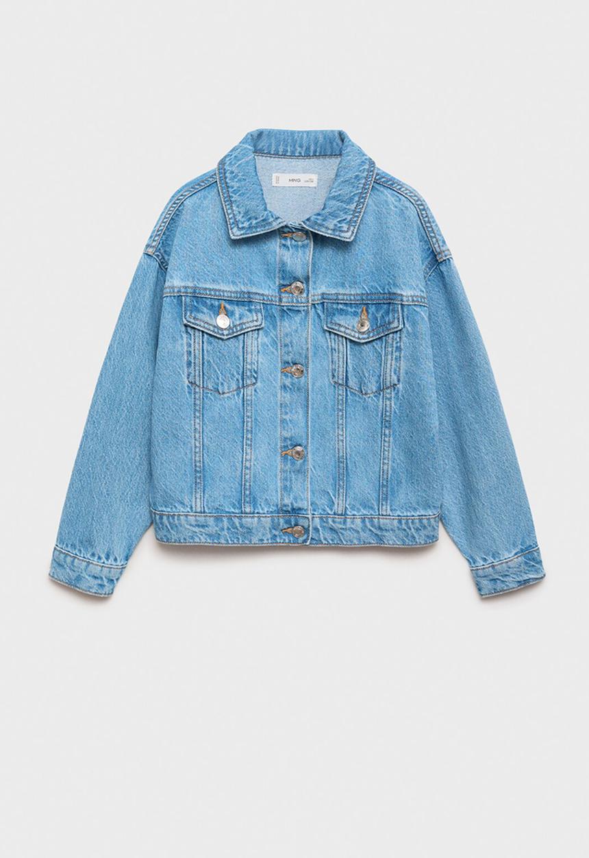 MANGO - Jacket alice - open blue
