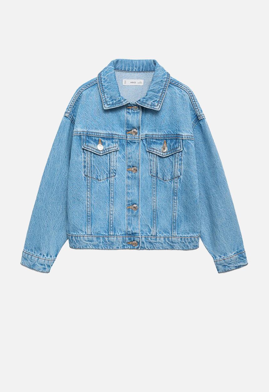 MANGO - Jacket alice - open blue