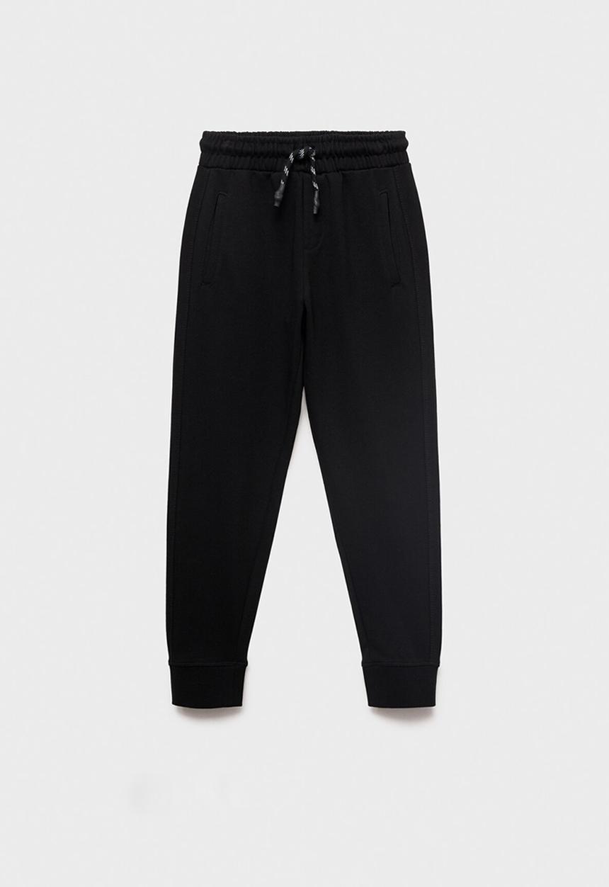 MANGO - Joggers francia - black
