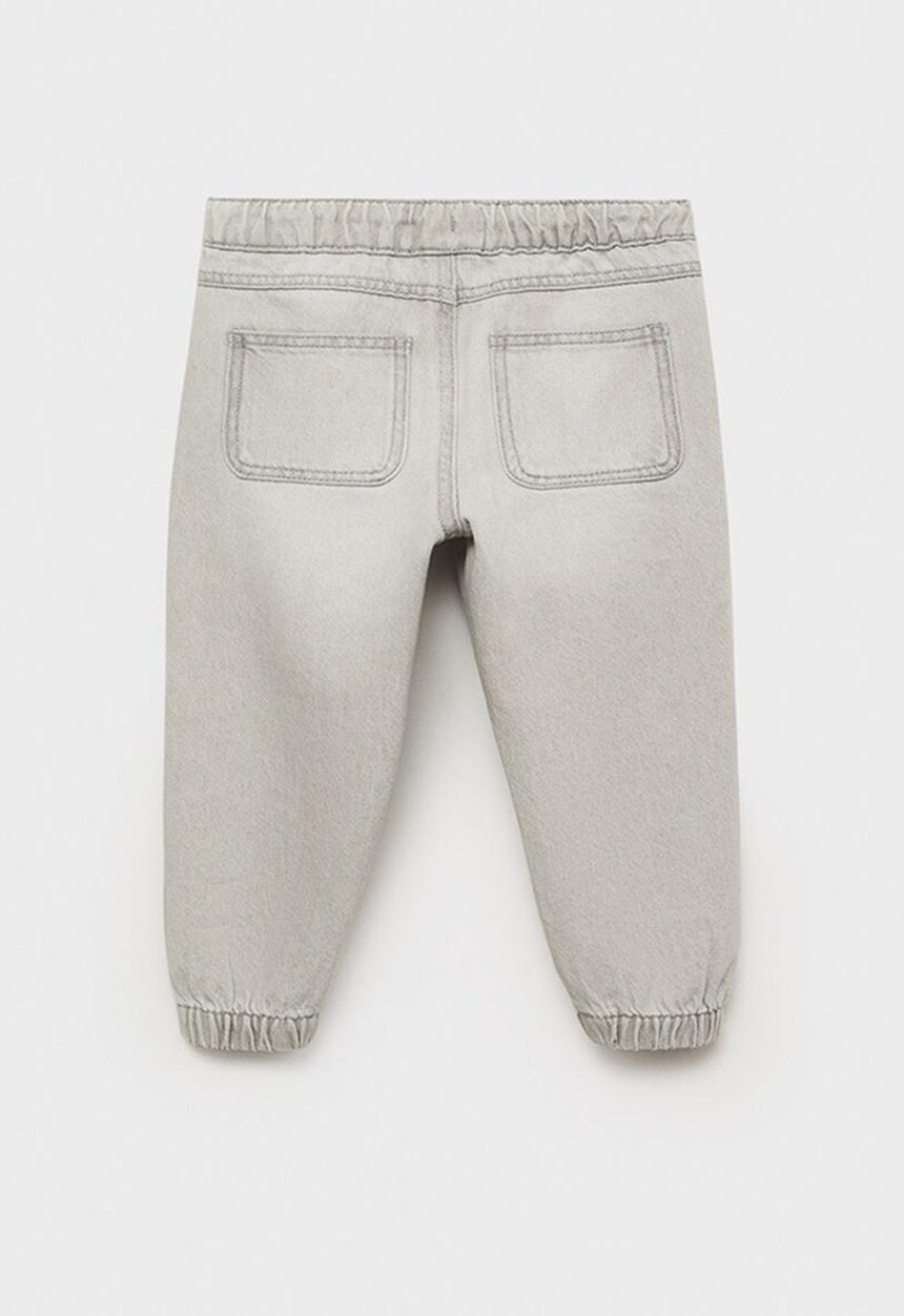 MANGO - Jeans joggerb - open gray