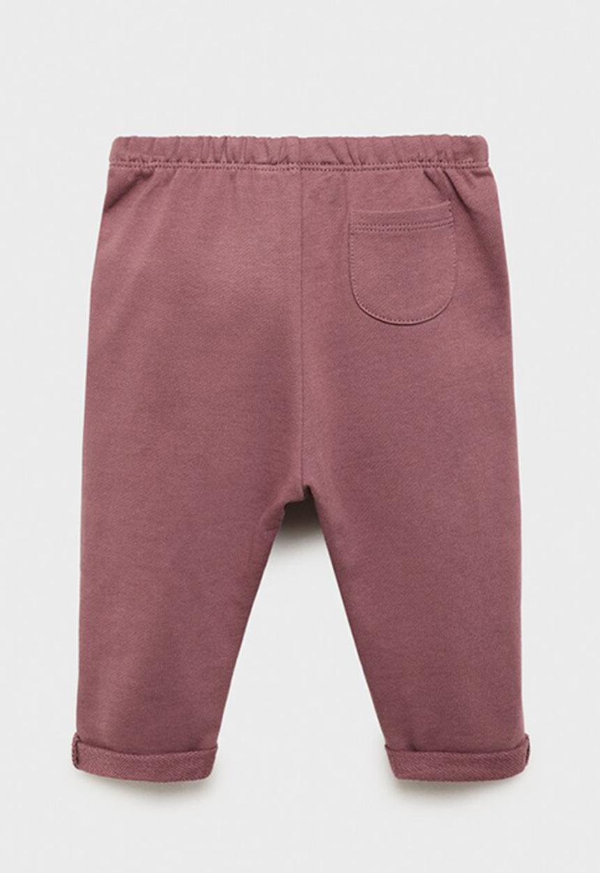 MANGO - Joggers bogota - dark red