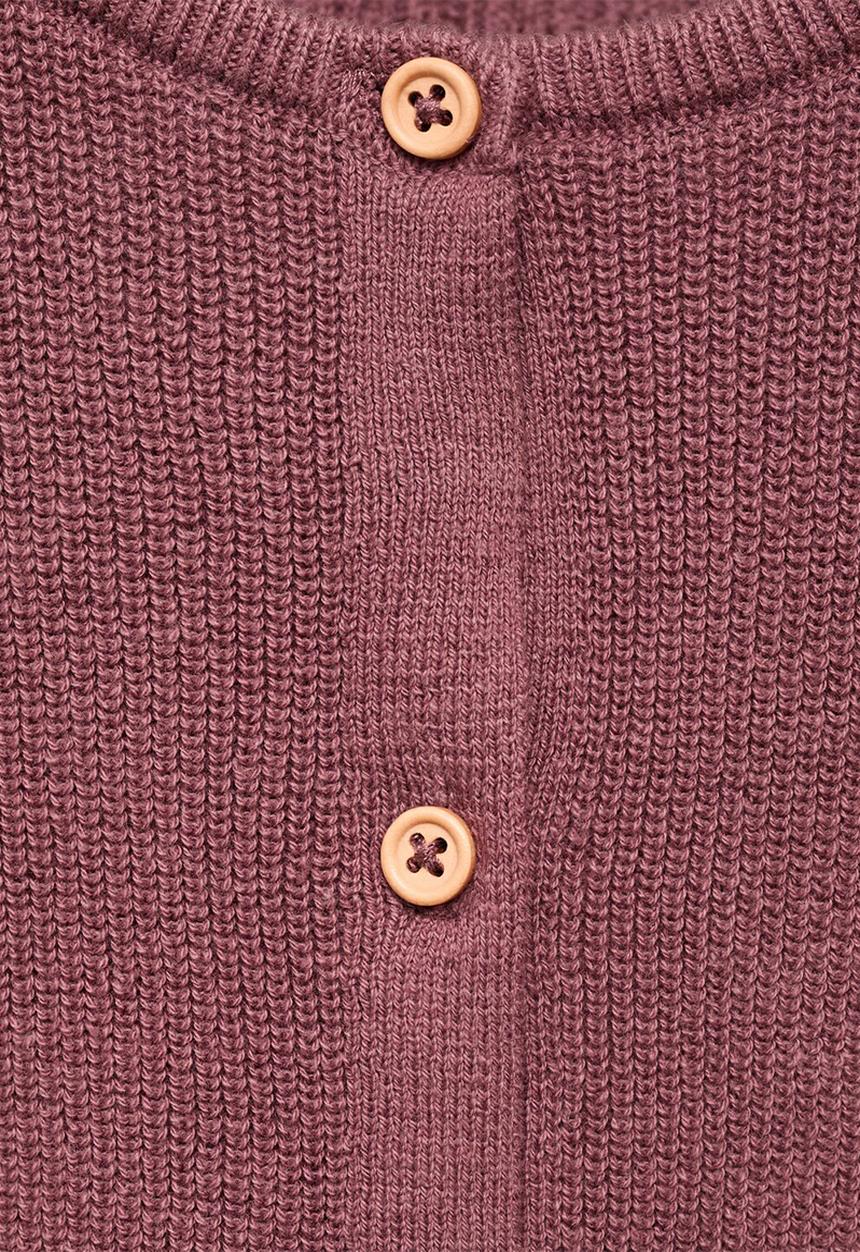 MANGO - Cardigan acacia - dark red