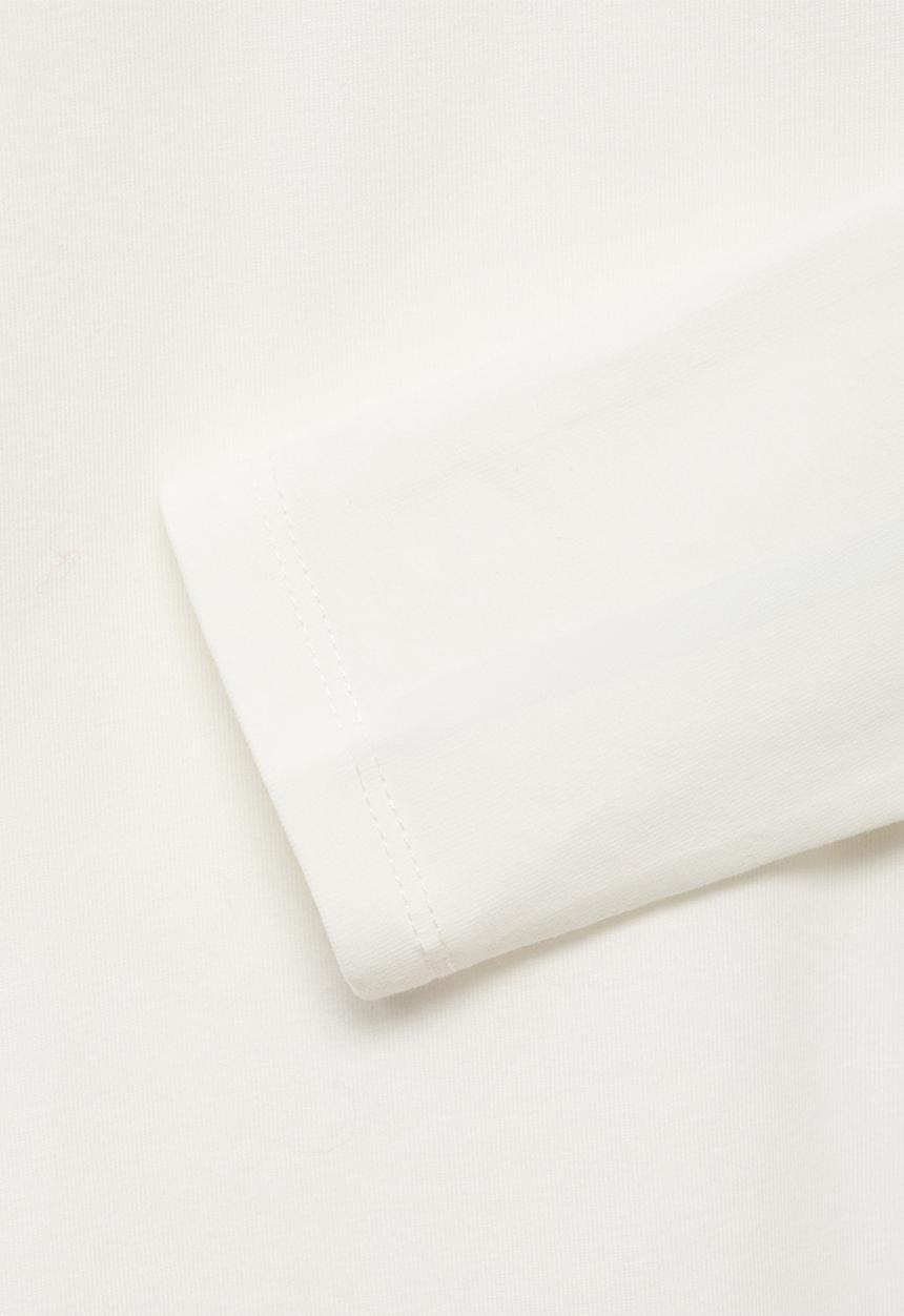MANGO - T-shirt turbo - natural