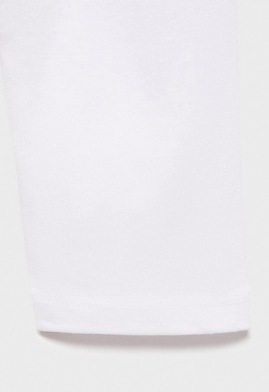 MANGO - T-shirt weekend - white
