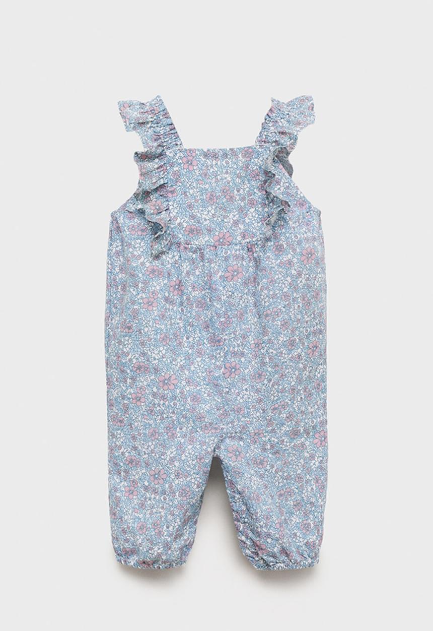 MANGO - Overall medina - medium blue