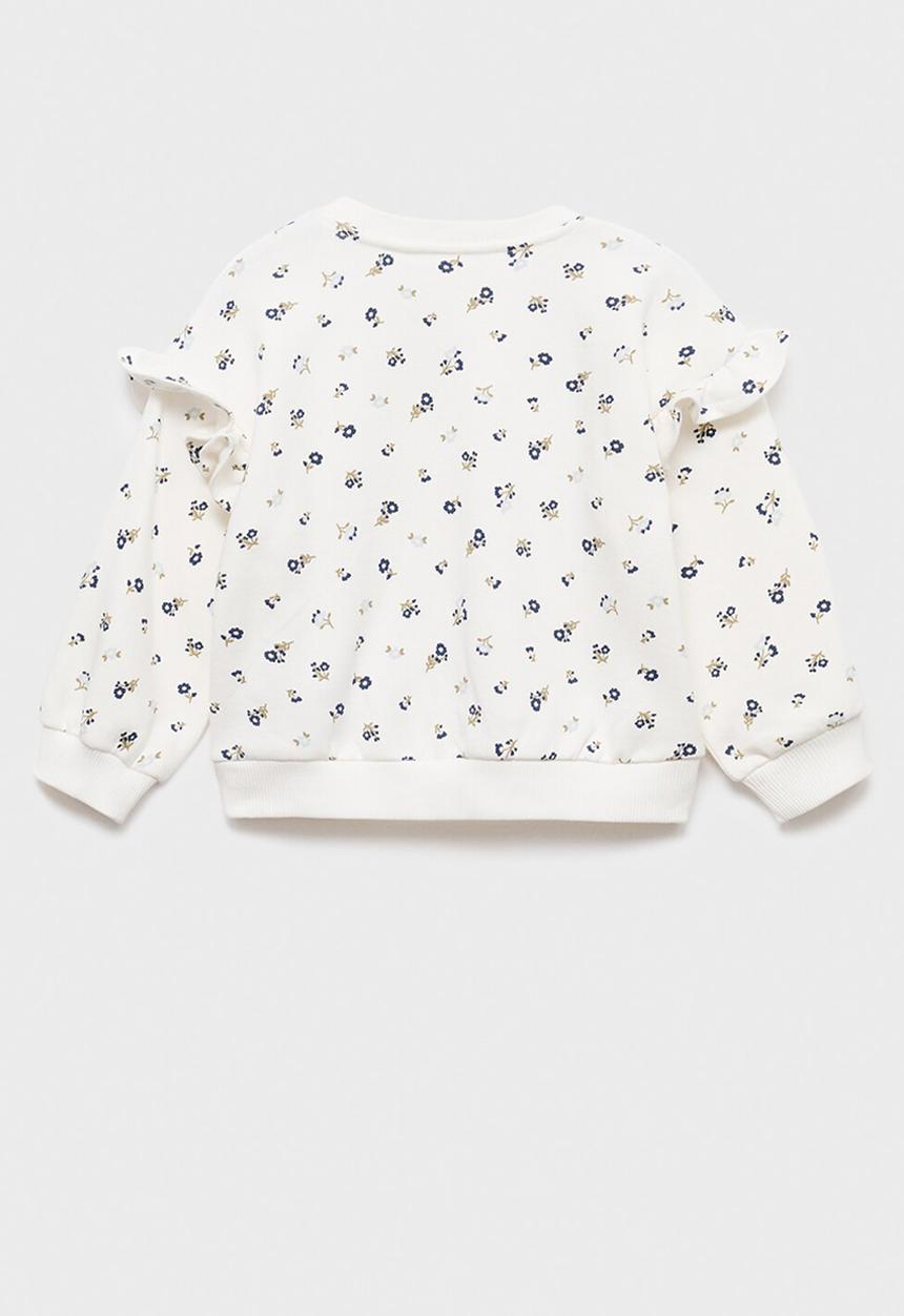 MANGO - Sweatshirt floraop - natural