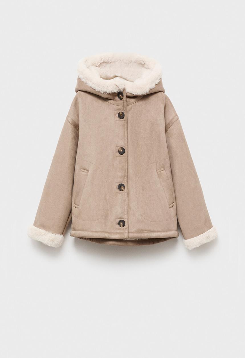 MANGO - Coat SIENA - Light Pastel Gray
