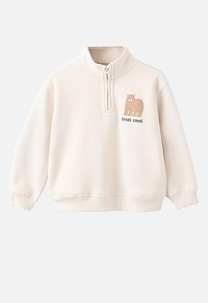 MANGO - Sweatshirt AWAY - Natural