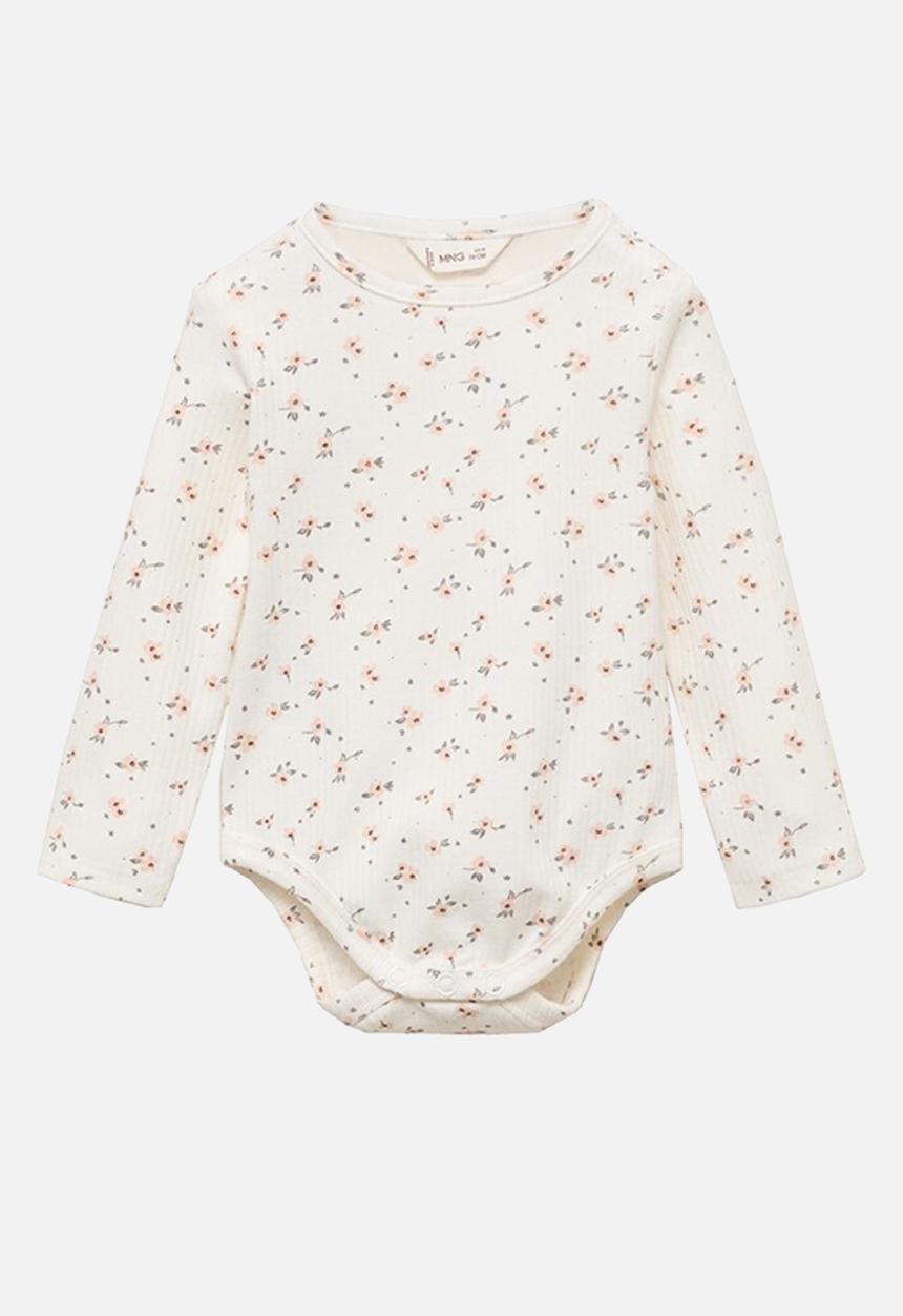 MANGO - Bodysuit florib - natural