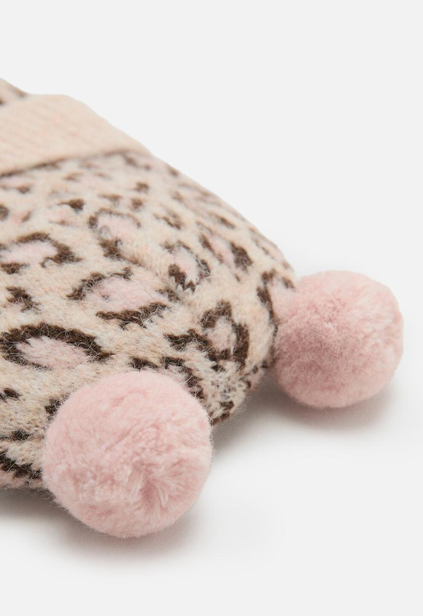 MANGO - Beanie Meow - Light/Pastel Brown