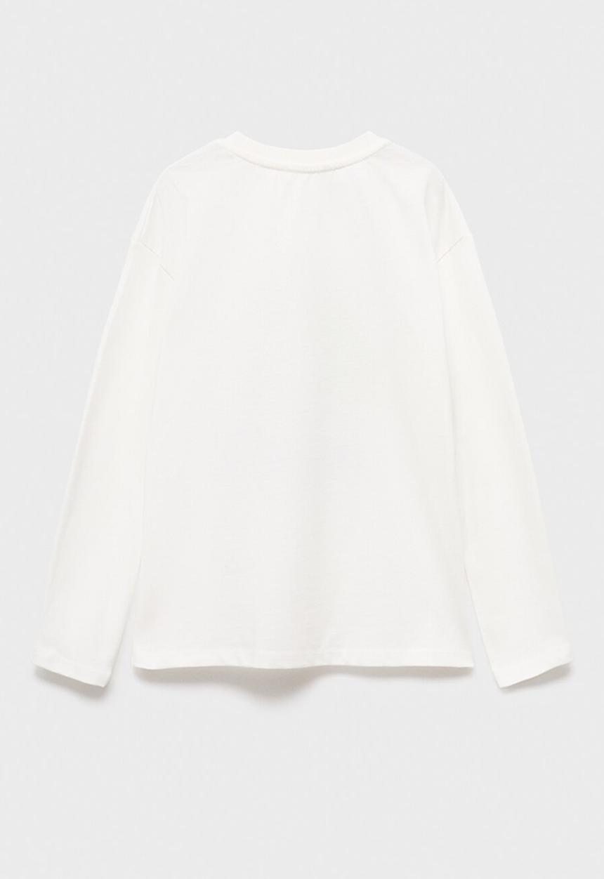 MANGO - T-shirt avemarve - natural