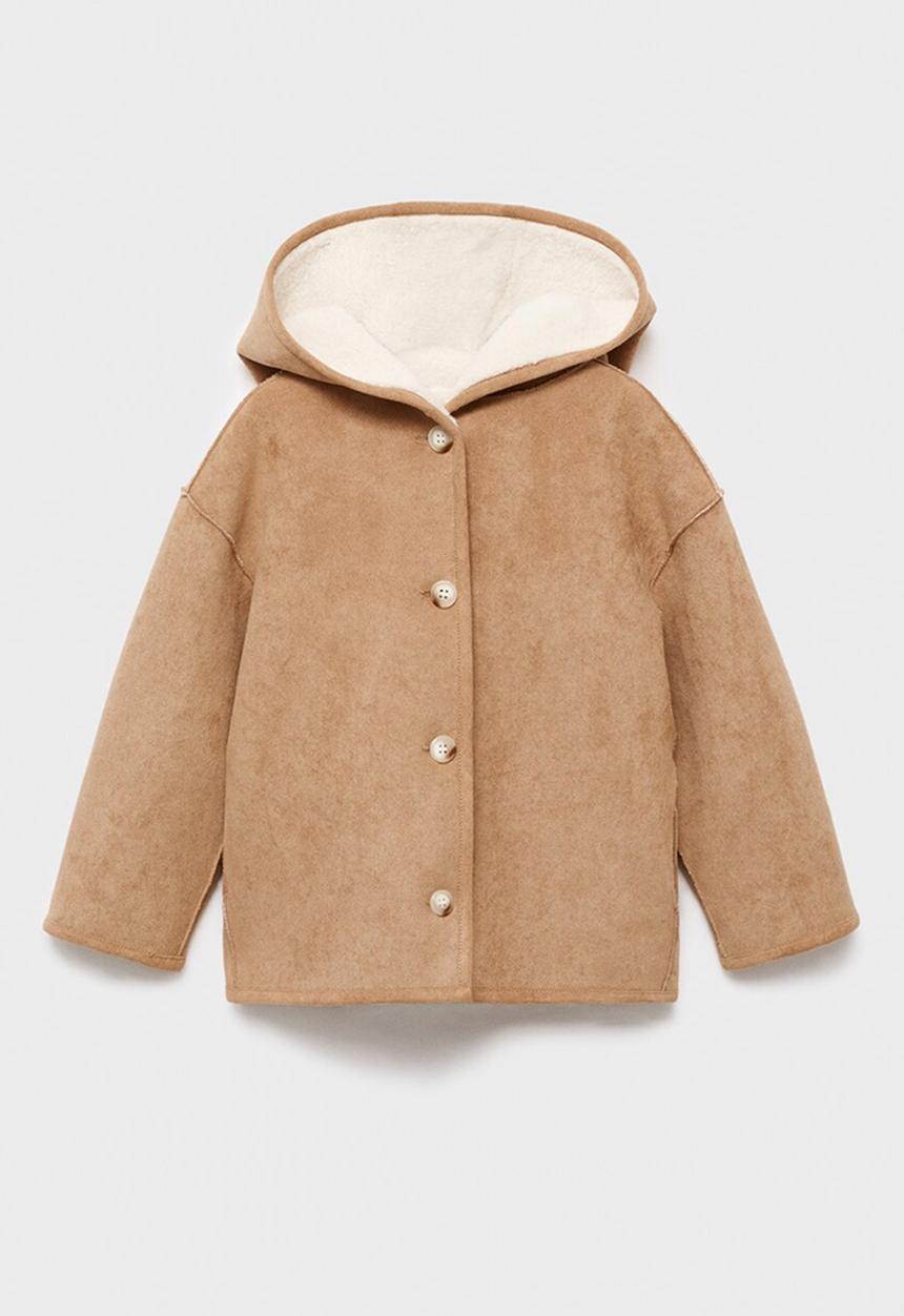 MANGO - Coat marion - medium brown