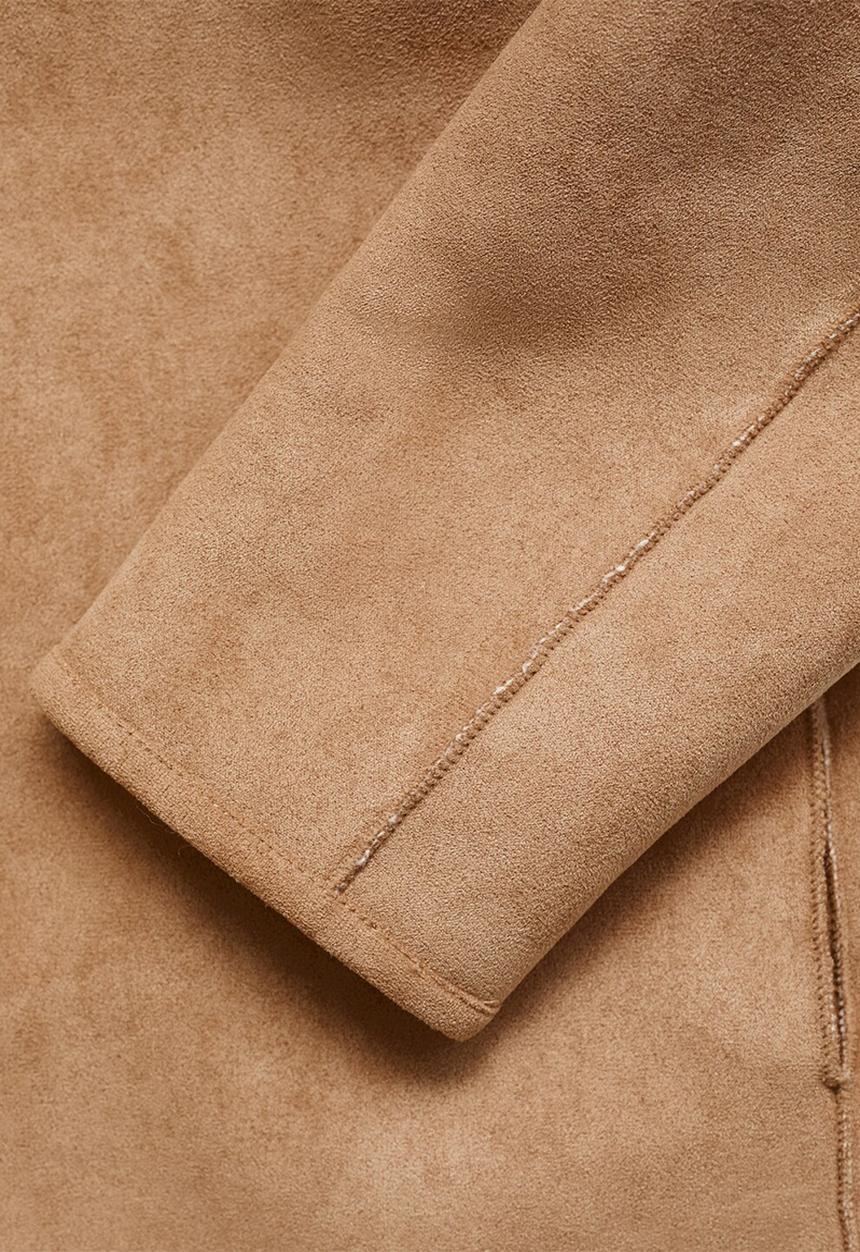 MANGO - Coat marion - medium brown