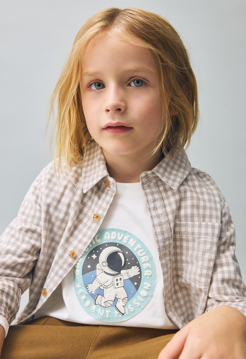 MANGO - T-Shirt ASTRON - Natural